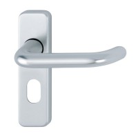 Hoppe 138S/267U (AR200S/14) Oval Profile Lock Door Handles SAA 25.32